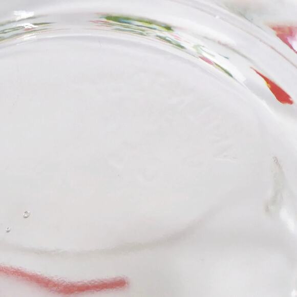 Set of 4 Vintage Durax Christmas Holly Tempered Glass Mugs Argentina Holiday - Picture 7 of 9